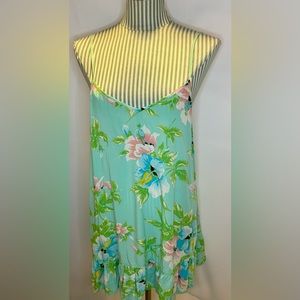 Chloe K. Adjustable Straps Floral Dress (M)